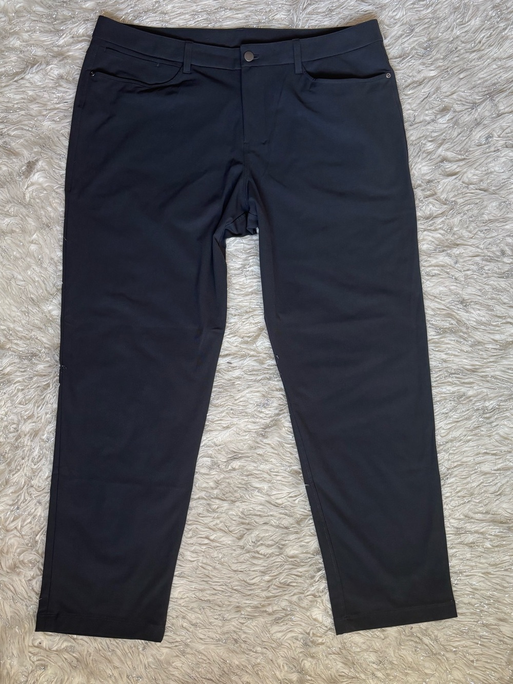 Lululemon Athletica Men’s True Navy Classic Fit Warpstreme Pants Size 38